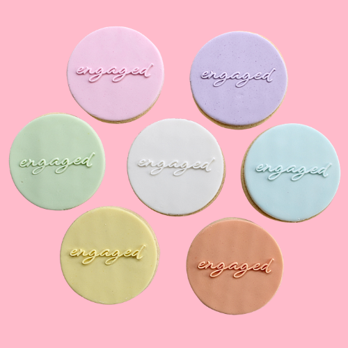 Engaged Cookie Favour
