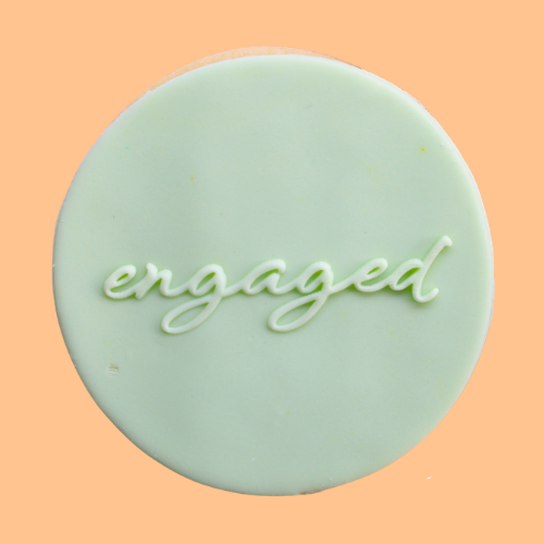Engaged Cookie Favour