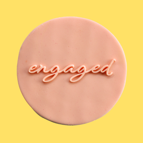 Engaged Cookie Favour