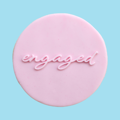 Engaged Cookie Favour
