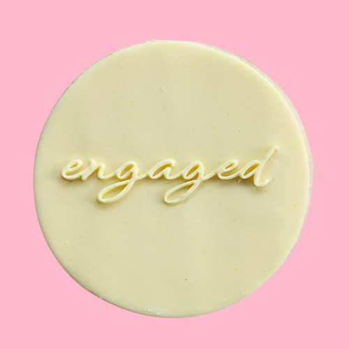 Engaged Cookie Favour