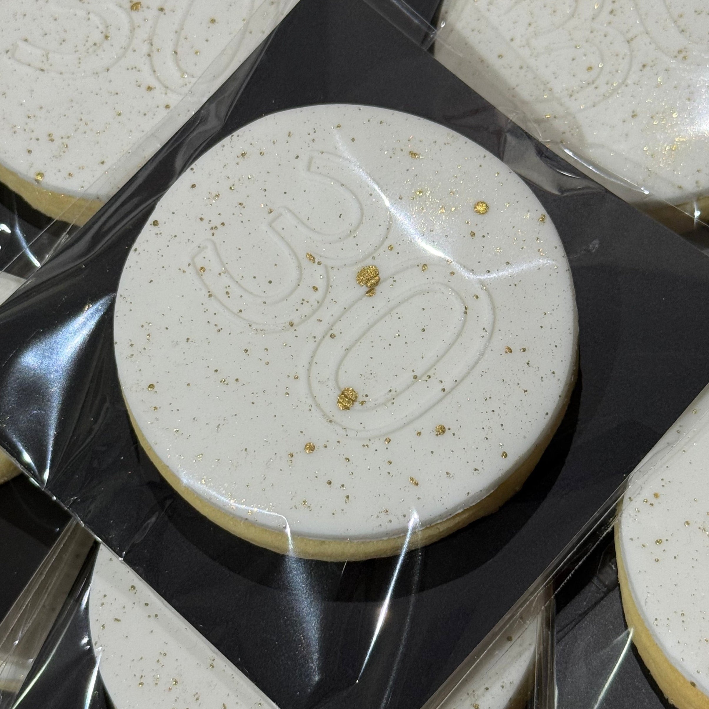 Number Birthday Cookie Favour