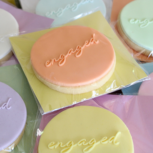 Engaged Cookie Favour